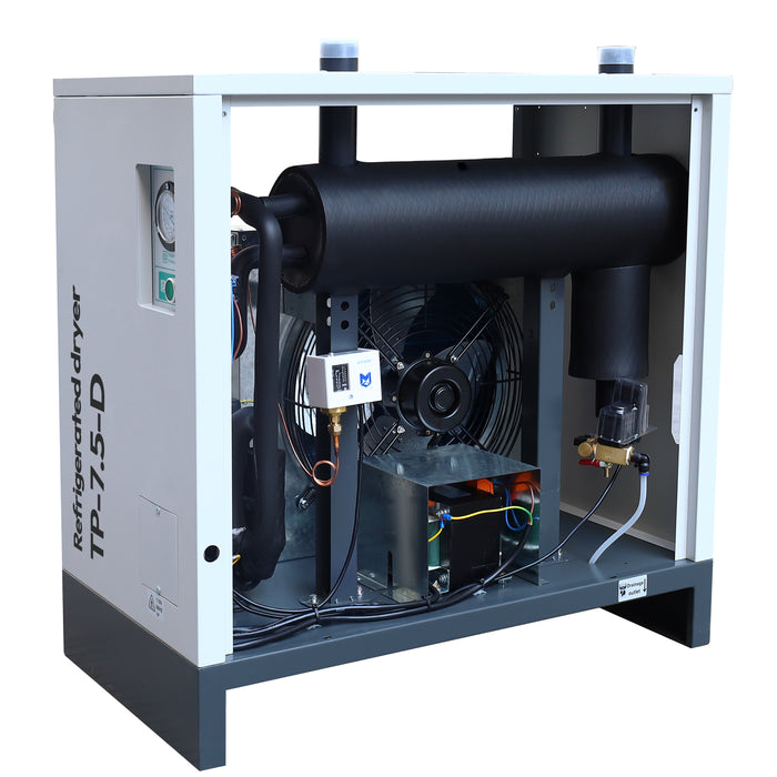 85 CFM REFRIGERATED COMPRESSED AIR DRYER 110V/60HZ, FOR 20HP COMPRESSORS MAX