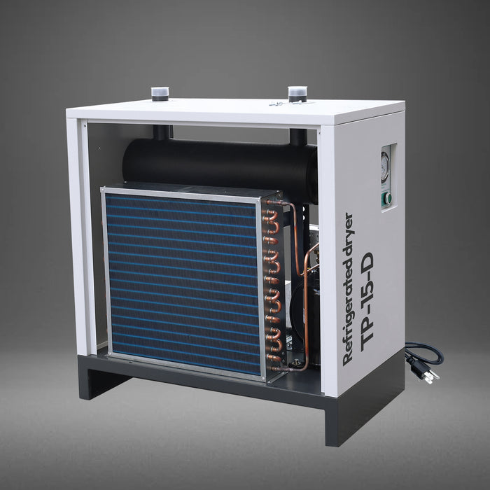 20HP 15KW LRSD VSD Rotary Screw Air Compressor with Refrigerated Air Dryer | 75 CFM @ 125 PSI | 460V 3-Phase 60Hz | RP3/4"  | VSD(LS VSD 20)