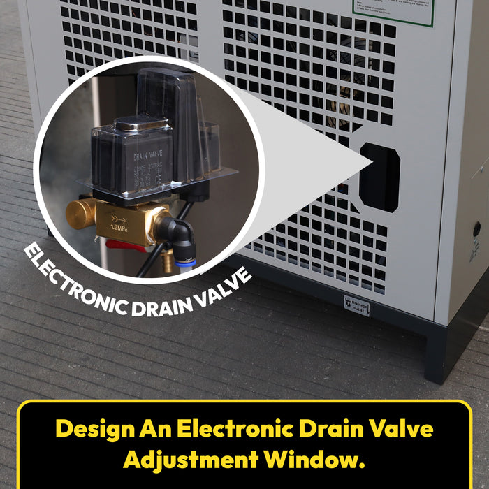 Air Dryer110V/60HZ Refrigerated Compressed System 229.5CFM - 50HP air compressor