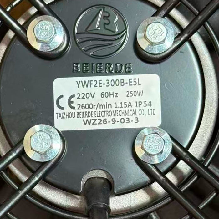 LRSD External rotor Cooling Fan 220V/60HZ for 10HP Screw Air Compressor YWF2E-300B-E5L