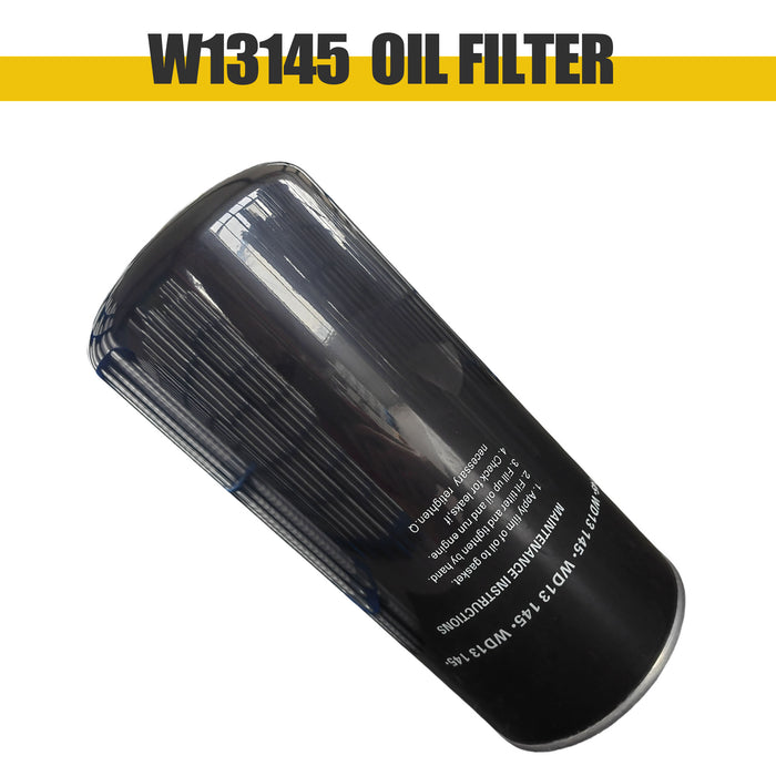 W13145 Oil Filter 75HP-175HP Screw Compressor Maintenance Parts Oil Filter Element