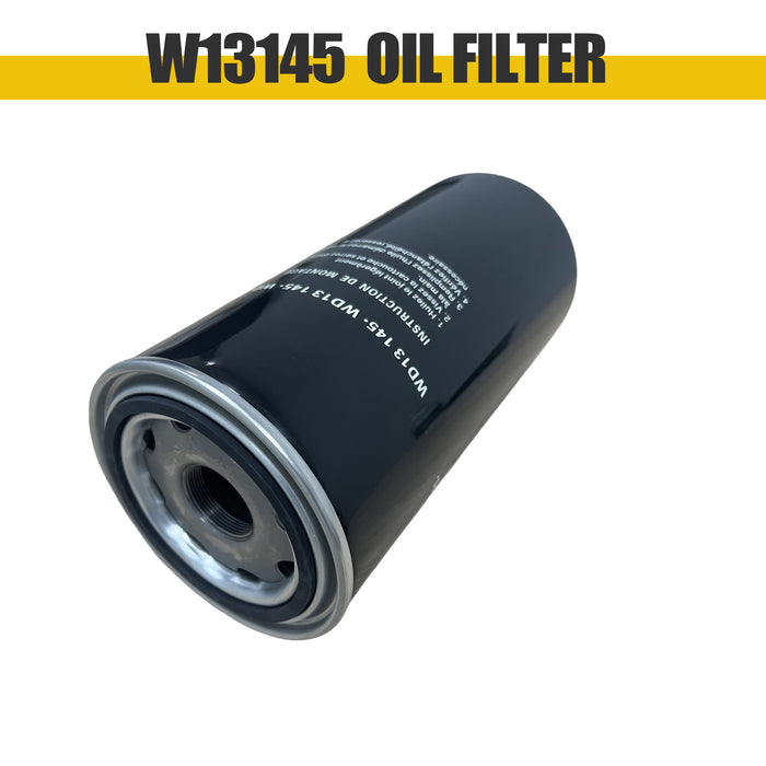 W13145 Oil Filter 75HP-175HP Screw Compressor Maintenance Parts Oil Filter Element