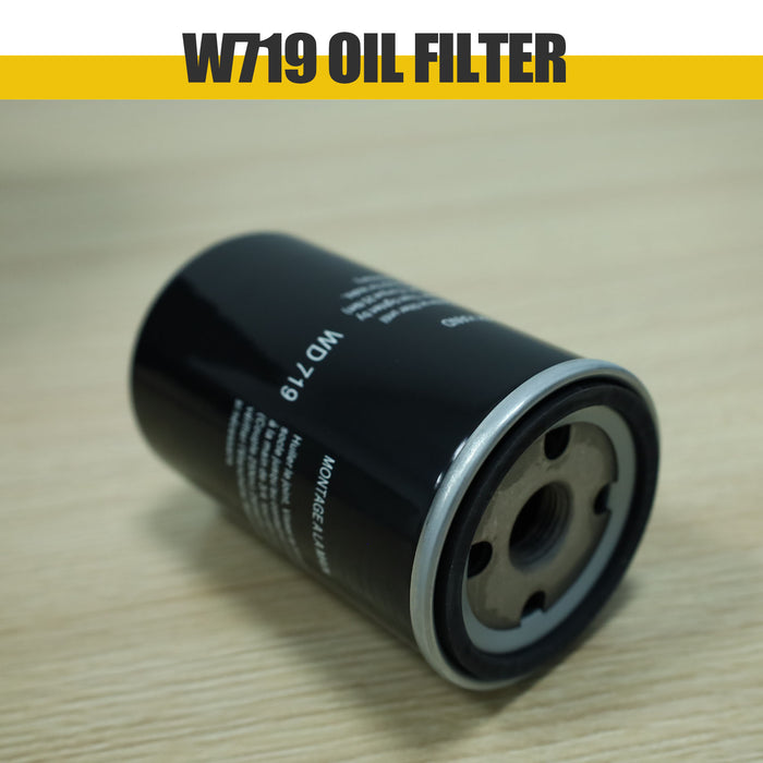W719 Oil Filter for 5-10 HP Rotary Screw Air Compressor – Replacement Engine Oil Filter